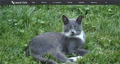 Desktop Screenshot of laurelcats.org